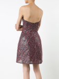 sequin strapless dress