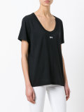 scoop neck T-shirt