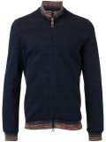 zipped up sweatshirt 