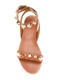 studded flat sandals