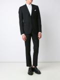 pleated placket shirt