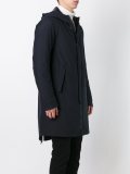 hooded padded coat 