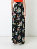 nature print trousers 
