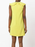 contrast tie dress 