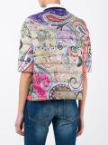 three-quarters sleeve padded jacket