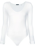 v-neck bodysuit