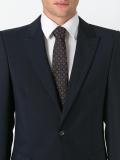 star embroidered tie