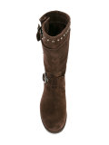 studded trim boots 
