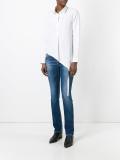 buttoned high-rise jeans