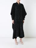 bat-wing sleeve coat