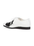 painted three-hole plain shoes
