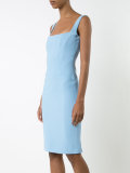 square neck dress