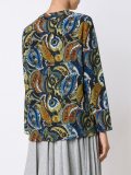 paisley print blouse