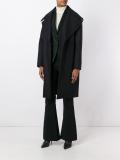 single button mid coat