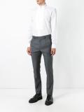 pleated front shirt