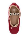 Valentino Garavani Rockstud芭蕾舞平底鞋