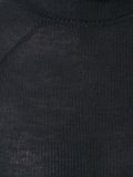 高领罗纹毛衣