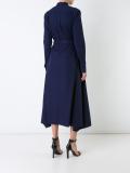 pleated waist shirt dress