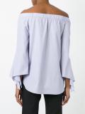 off-the-shoulder blouse