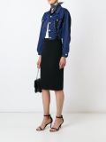 Junior Gaultier corset denim jacket