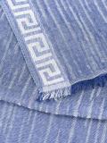 Greek Key lined scarf