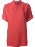 v-neck blouse