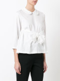 front bow blouse