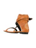 buckled strap sandals