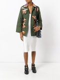 bird patches military jacket