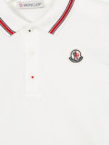 embroidered logo polo shirt 
