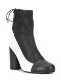 cylinder-heel boots