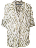loose print blouse