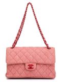 medium double flap shoulder bag
