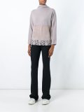 lace detail jumper