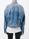 distressed denim jacket