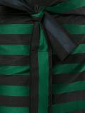 stripe asymmetric skirt