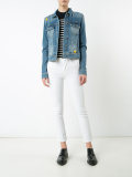 flap pockets denim jacket