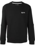 embroidered logo sweater