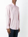 micro-print shirt