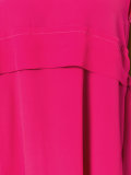 long ruffle trim dress 