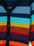 striped cardigan