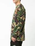 camouflage logo sweatshirt 