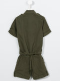 drawstring waist playsuit