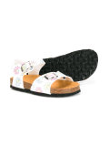 floral print sandals 