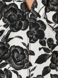 floral print fitted dress