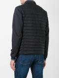 banded collar down jacket