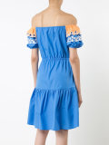 embroidered off-shoulder dress