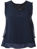 frilled sleeve top