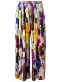 Pansey print skirt