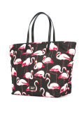 flamingos tote bag